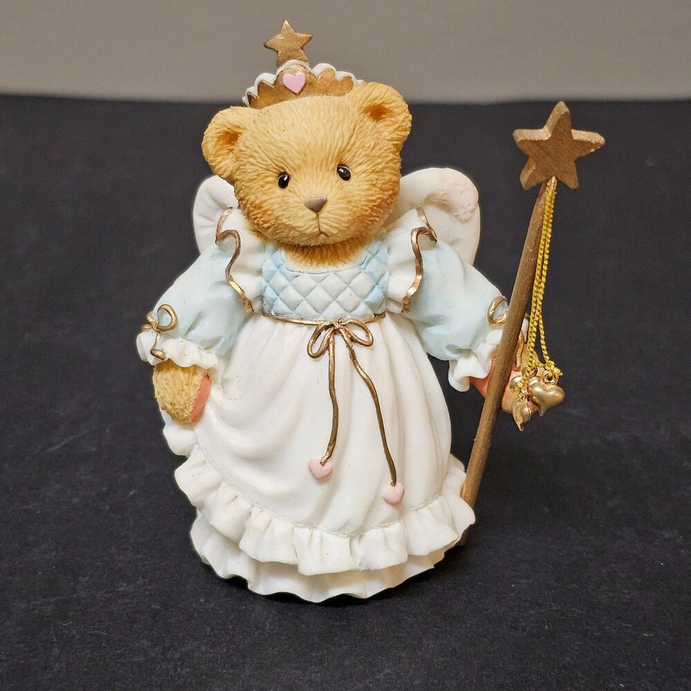 Cherished Teddies Adoption Kittie "You Make Wishes Come True" Fairy Godmother